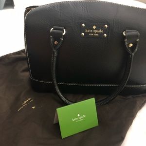 Kate Spade black leather purse